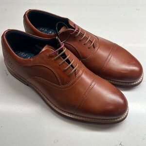 Ted Baker | Shoes | Ted Baker Blue Suede Lace Up Oxfords 5  display picture 1